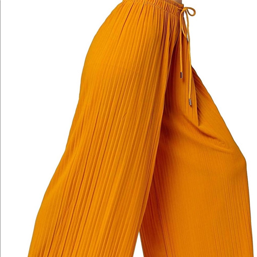 🧡Palazzo Pants | High Waisted, Micro Pleated🧡